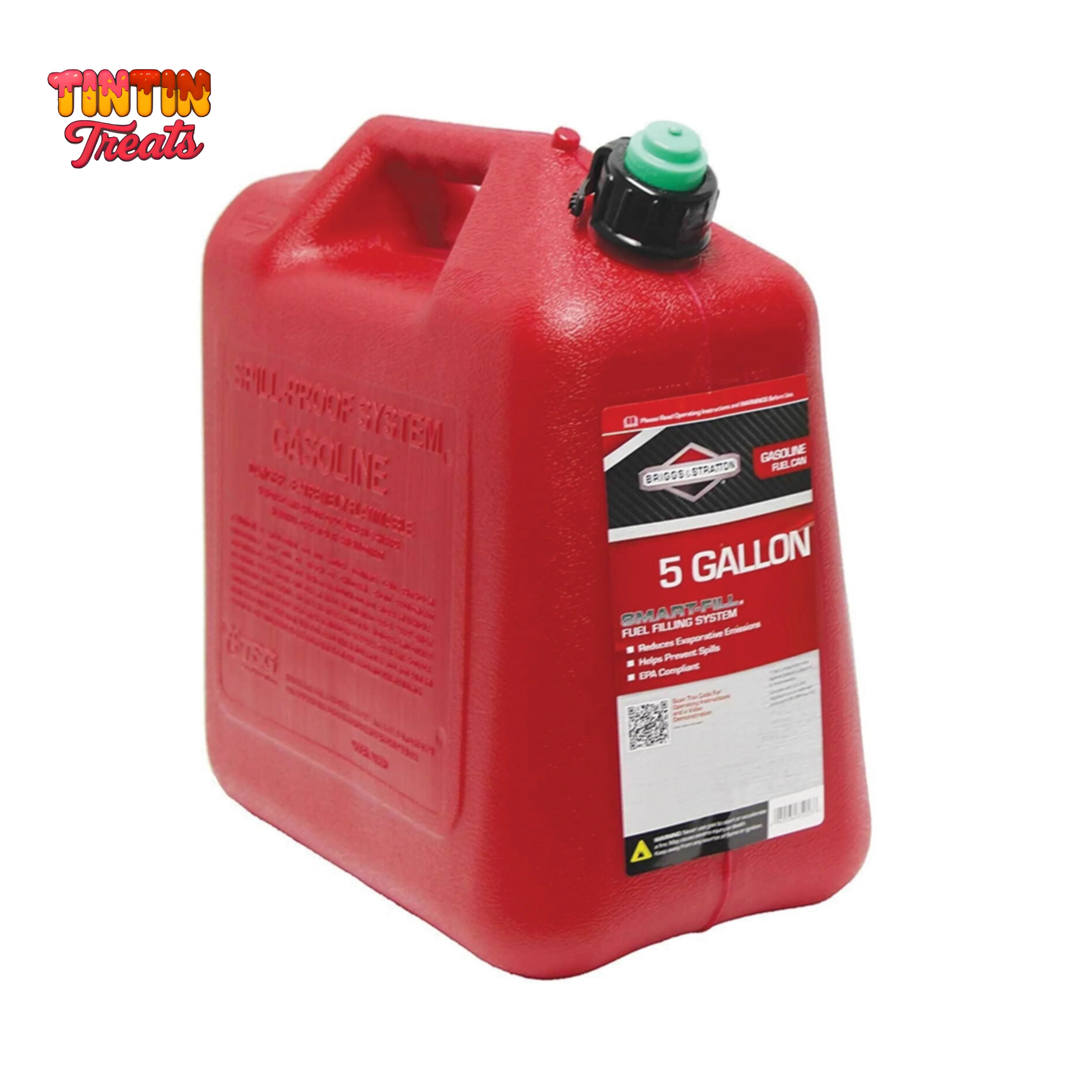 Smart Fill Gas Can – 5 Gallon | Single Unit | 3 per Case