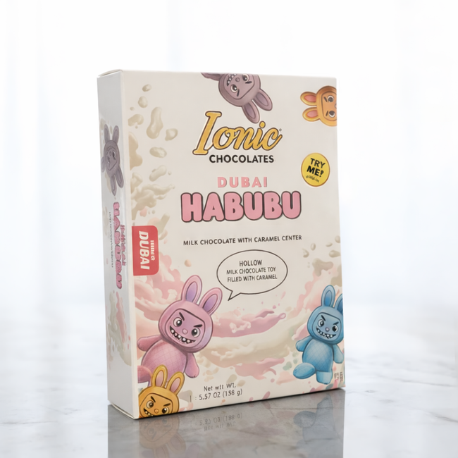 Iconic Chocolates Dubai Habubu 6-Flavors | Mix Mystery Box Hover Image
