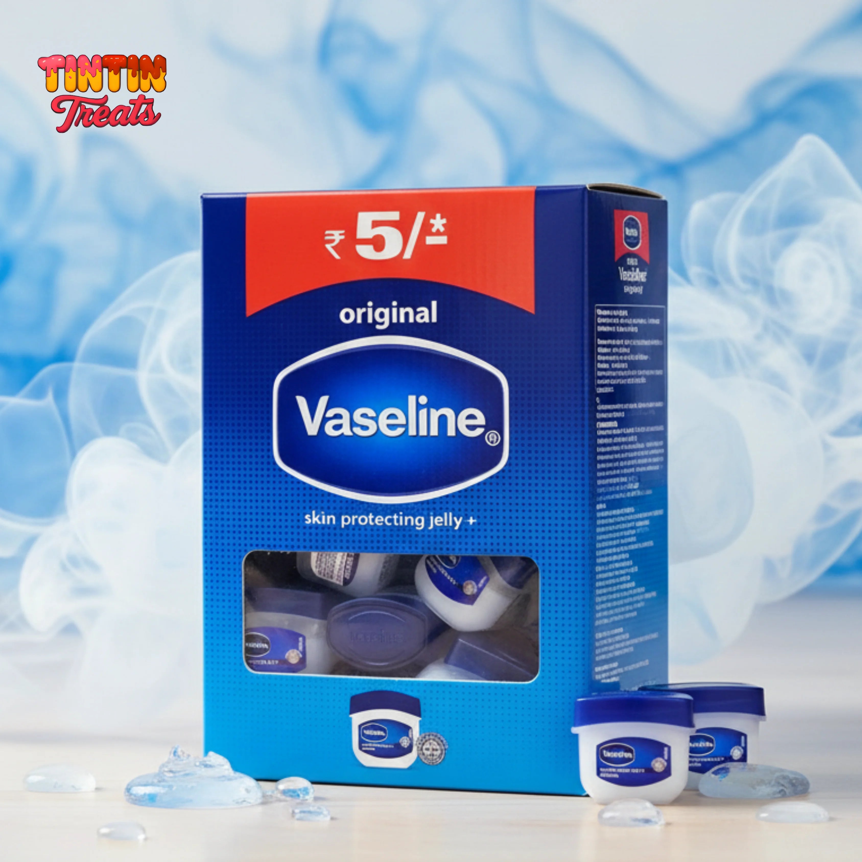 Vaseline Petroleum Jelly 5.5 g – Original | Single Unit | 48 per Inner | 768 per Case