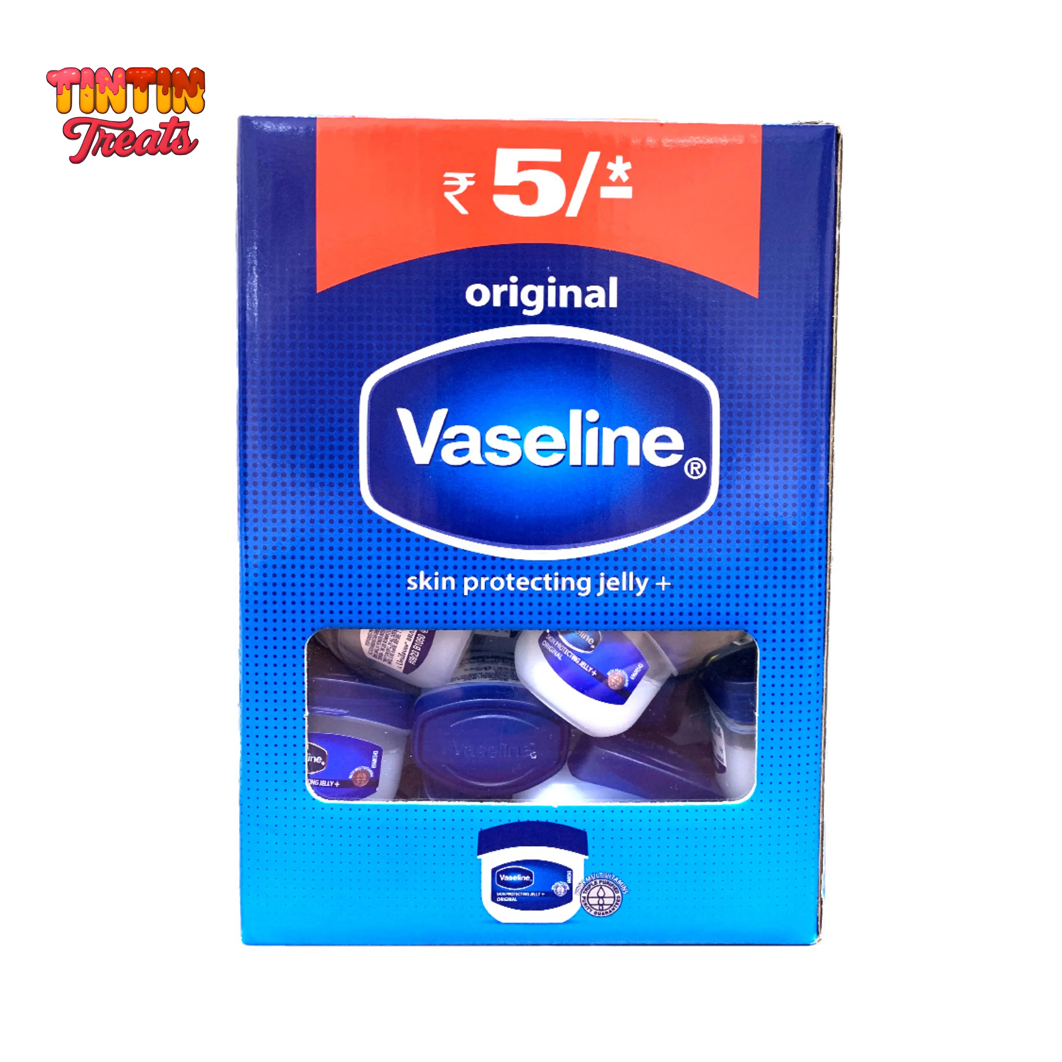 Vaseline Petroleum Jelly 5.5 g – Original | Single Unit | 48 per Inner | 768 per Case