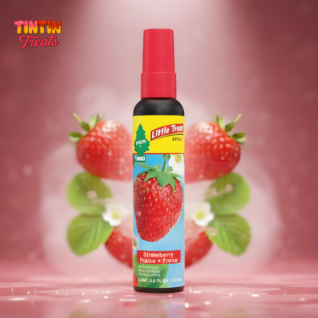 Little Trees Car Air Freshener Spray – Strawberry | 3.5 oz | 6 per Inner | 24 per Case Hover Image